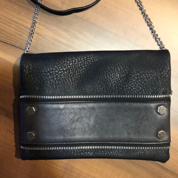 Black Punk Rocker Crossbody - Picture 1 of 4